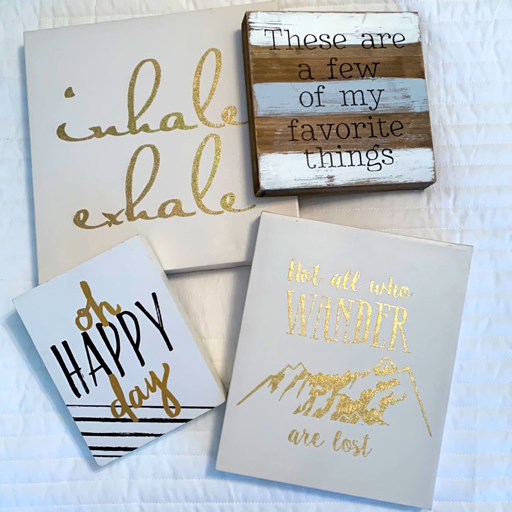Inspirational Art! Updated!!! Now 4 pieces are included!